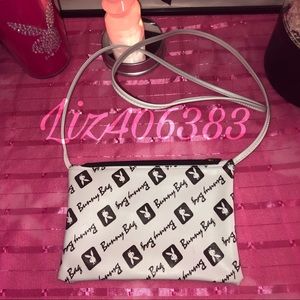 Vintage mini white and black Playboy Bunny Bag